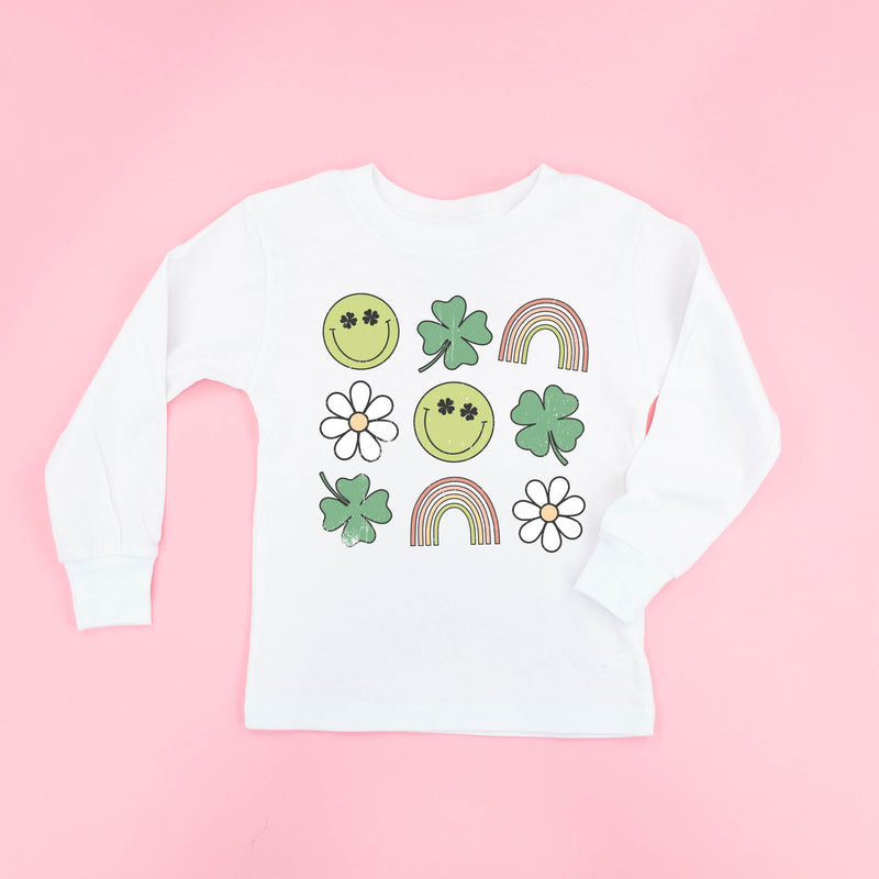 3x3 - Lucky Spring Things - Long Sleeve Child Shirt