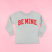 Arched Be Mine - Varsity - Child Long Sleeve Tee Little Mama Shirt Shop