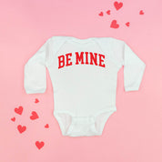 Arched Be Mine - Varsity - Child Long Sleeve Tee Little Mama Shirt Shop