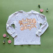 Baking Spirits Bright - Child LONG SLEEVE Tee Little Mama Shirt Shop