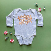 Baking Spirits Bright - Child LONG SLEEVE Tee Little Mama Shirt Shop