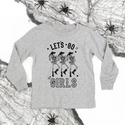 Cowgirl Skellies - Let's Go Girls - Child Long Sleeve Tee Little Mama Shirt Shop