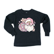 Disco Santa - Child LONG SLEEVE Tee Little Mama Shirt Shop