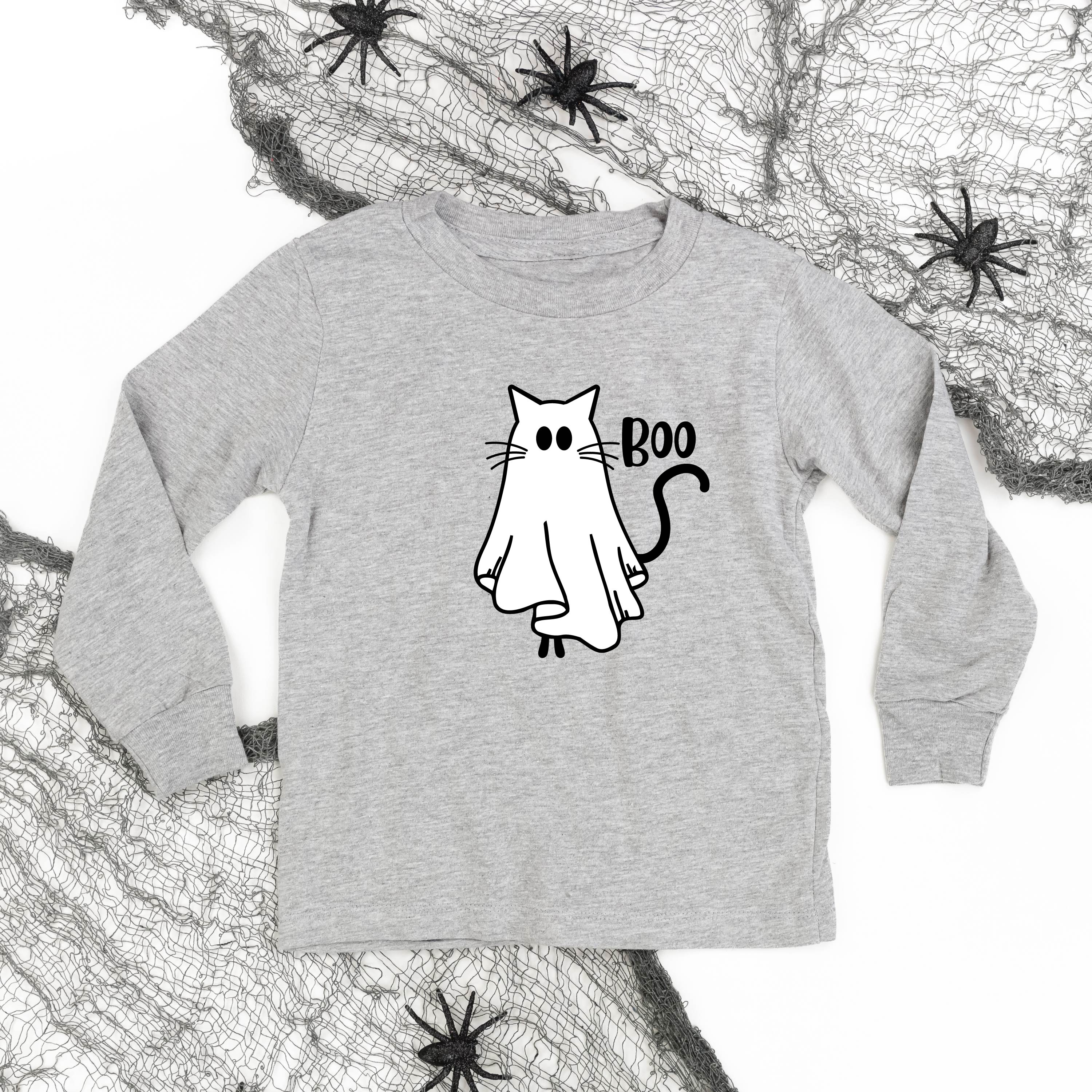 long_sleeve_kids_tees_ghost_kitty_little_mama_shirt_shop