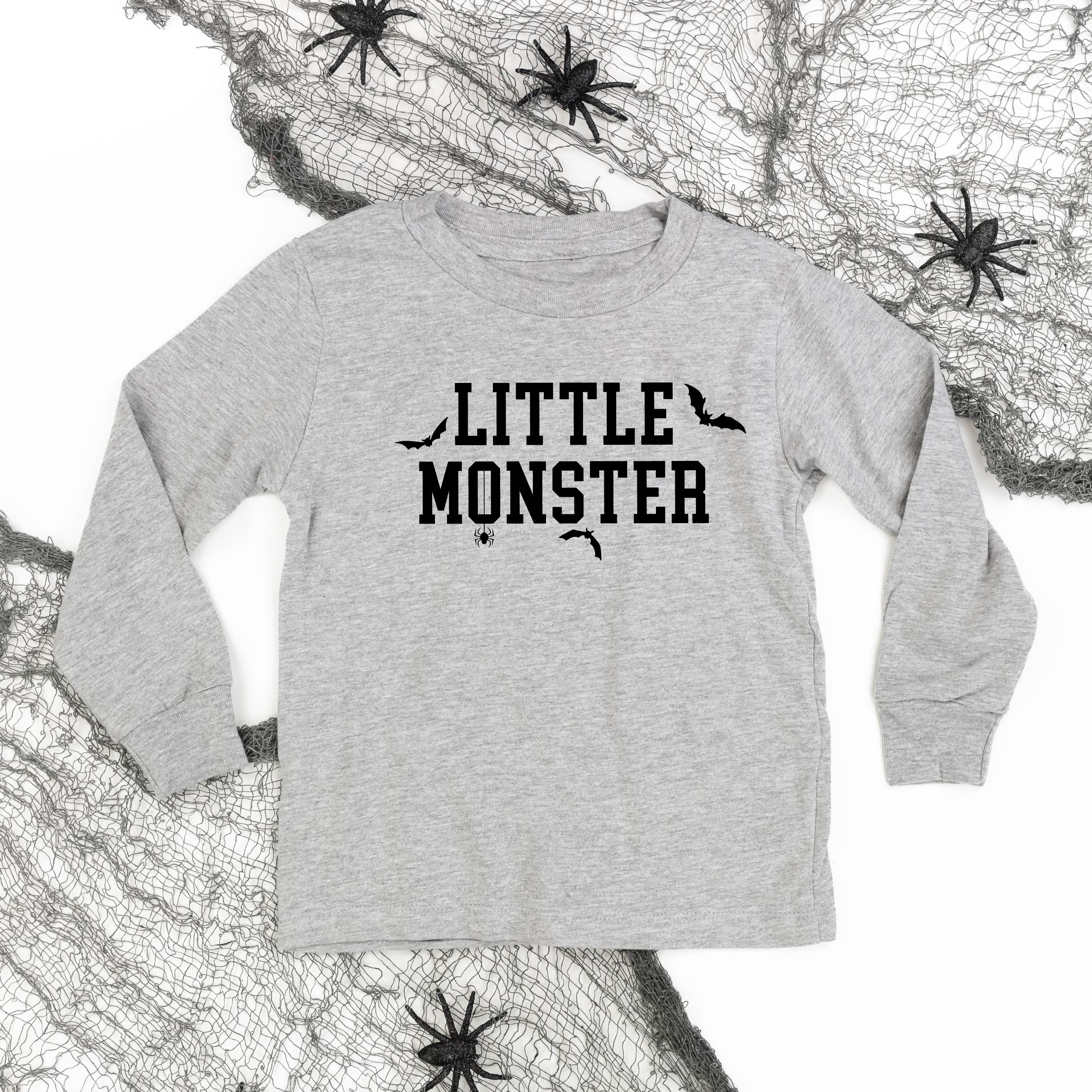 Little Monster - Child Long Sleeve Tee Little Mama Shirt Shop