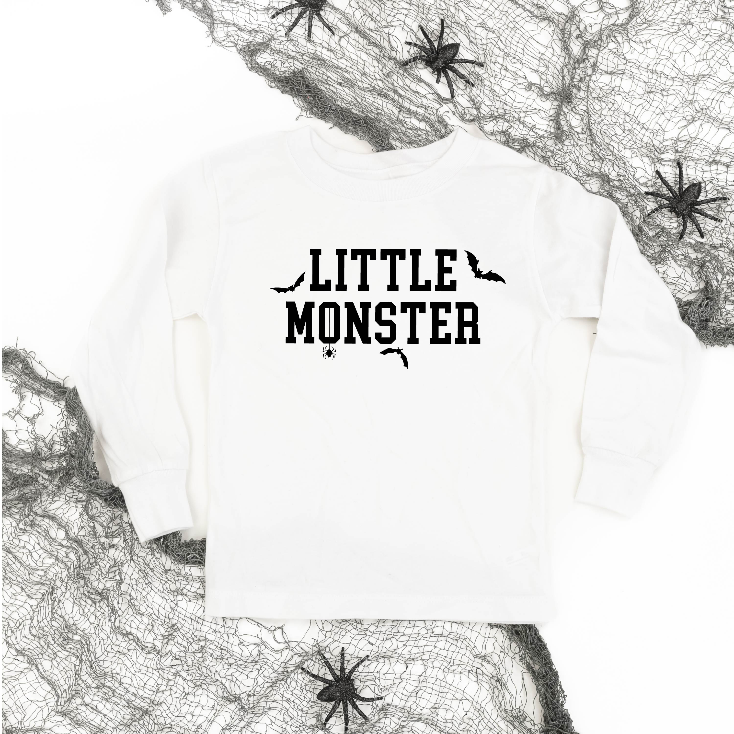 Little Monster - Child Long Sleeve Tee Little Mama Shirt Shop