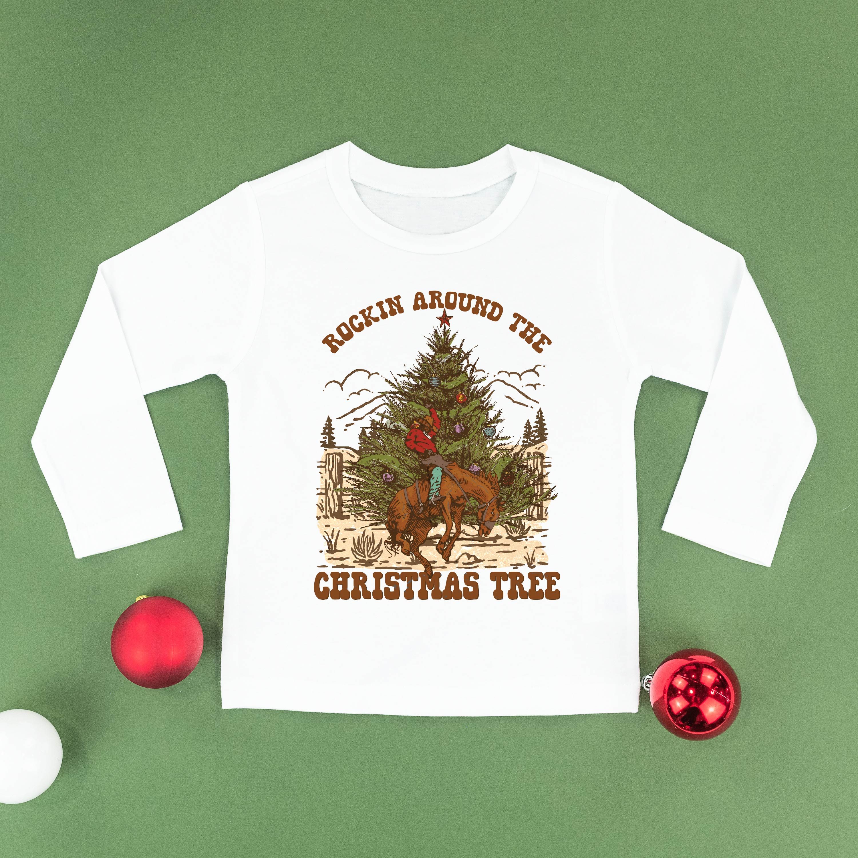 long_sleeve_kids_tees_ockin_around_the_Christmas_tree_little_mama_shirt_shop