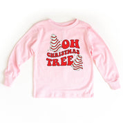 Oh Christmas Tree - Child LONG SLEEVE Tee Little Mama Shirt Shop