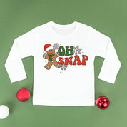 long_sleeve_kids_tees_oh_snap_gingerbread_man_little_mama_shirt_shop
