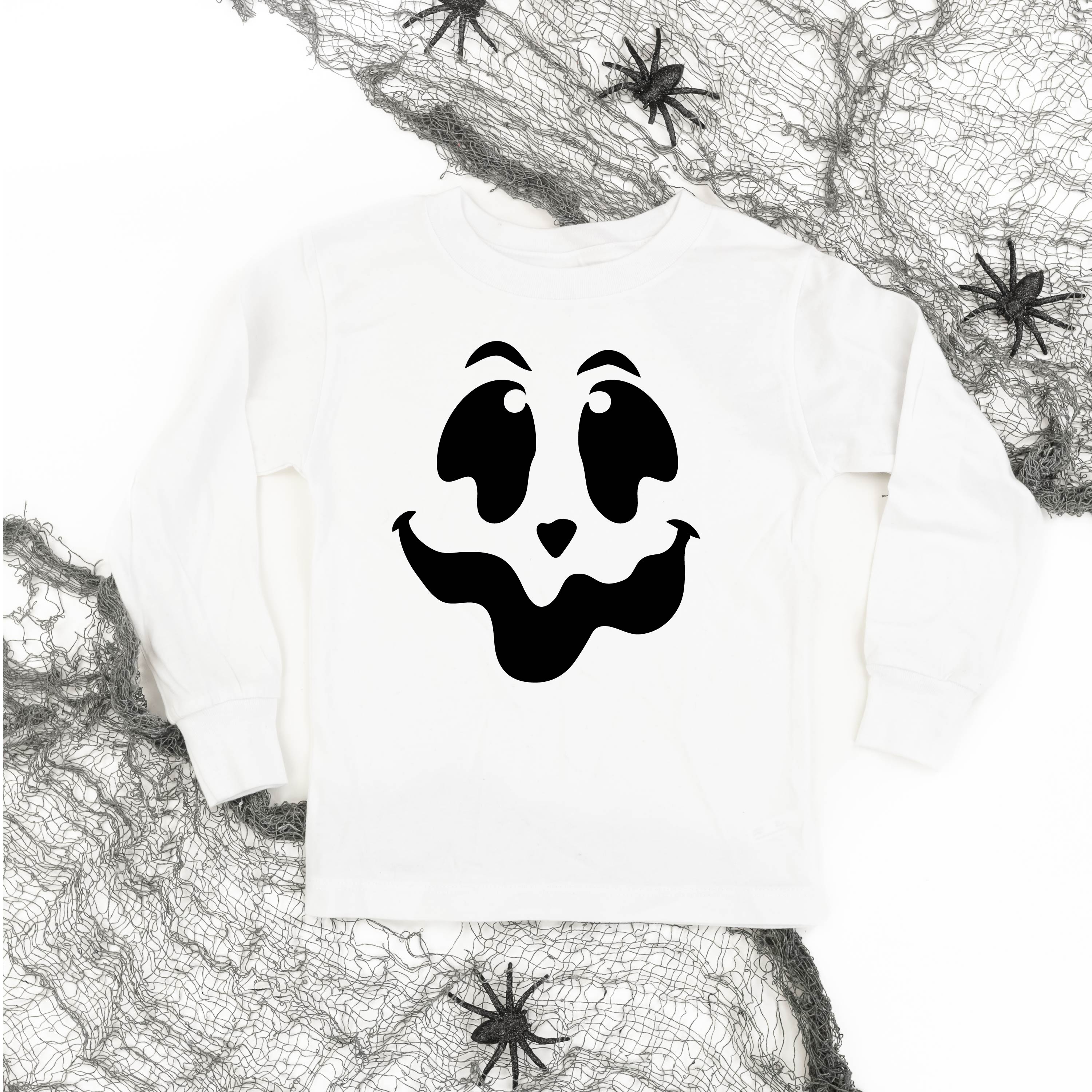 long_sleeve_kids_tees_silly_jack-o-lantern_little_mama_shirt_shop