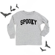 Spooky (Dripping) - Child Long Sleeve Tee Little Mama Shirt Shop