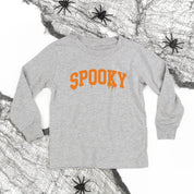 Spooky (Dripping) - Child Long Sleeve Tee Little Mama Shirt Shop