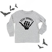 Stay Spooky Skelly Hand - Child Long Sleeve Tee Little Mama Shirt Shop