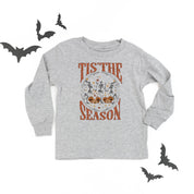 Tis' the Season (Festive Skeletons) - Child Long Sleeve Tee Little Mama Shirt Shop