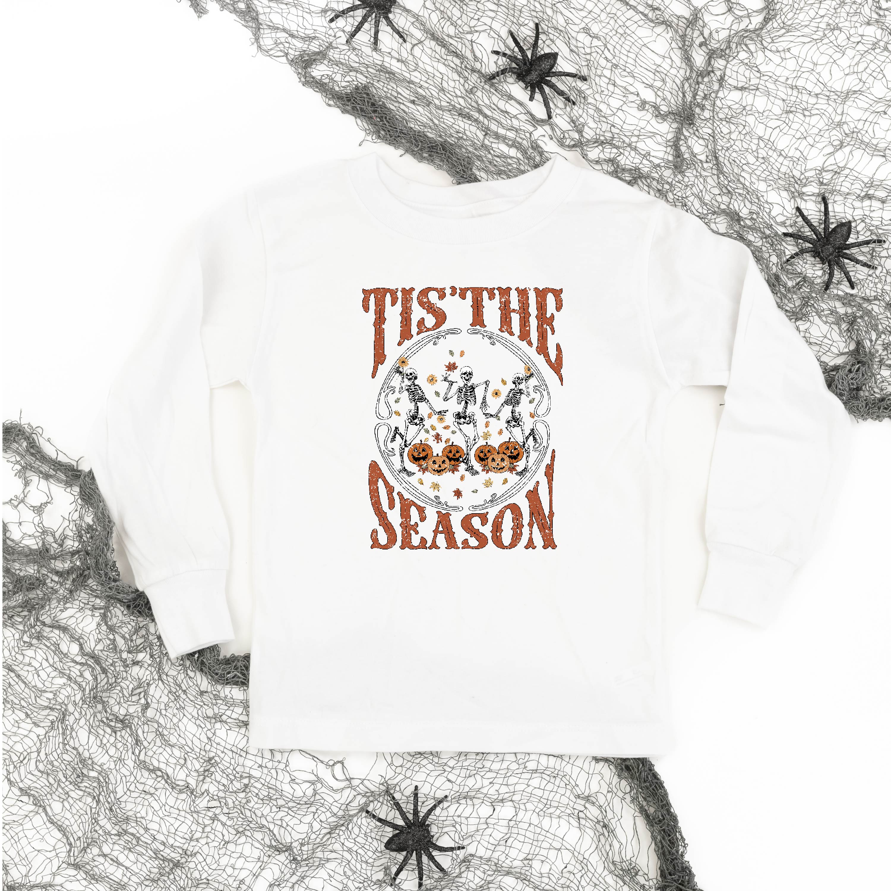 long_sleeve_kids_tees_tis_the_season_skeletons_little_mama_shirt_shop