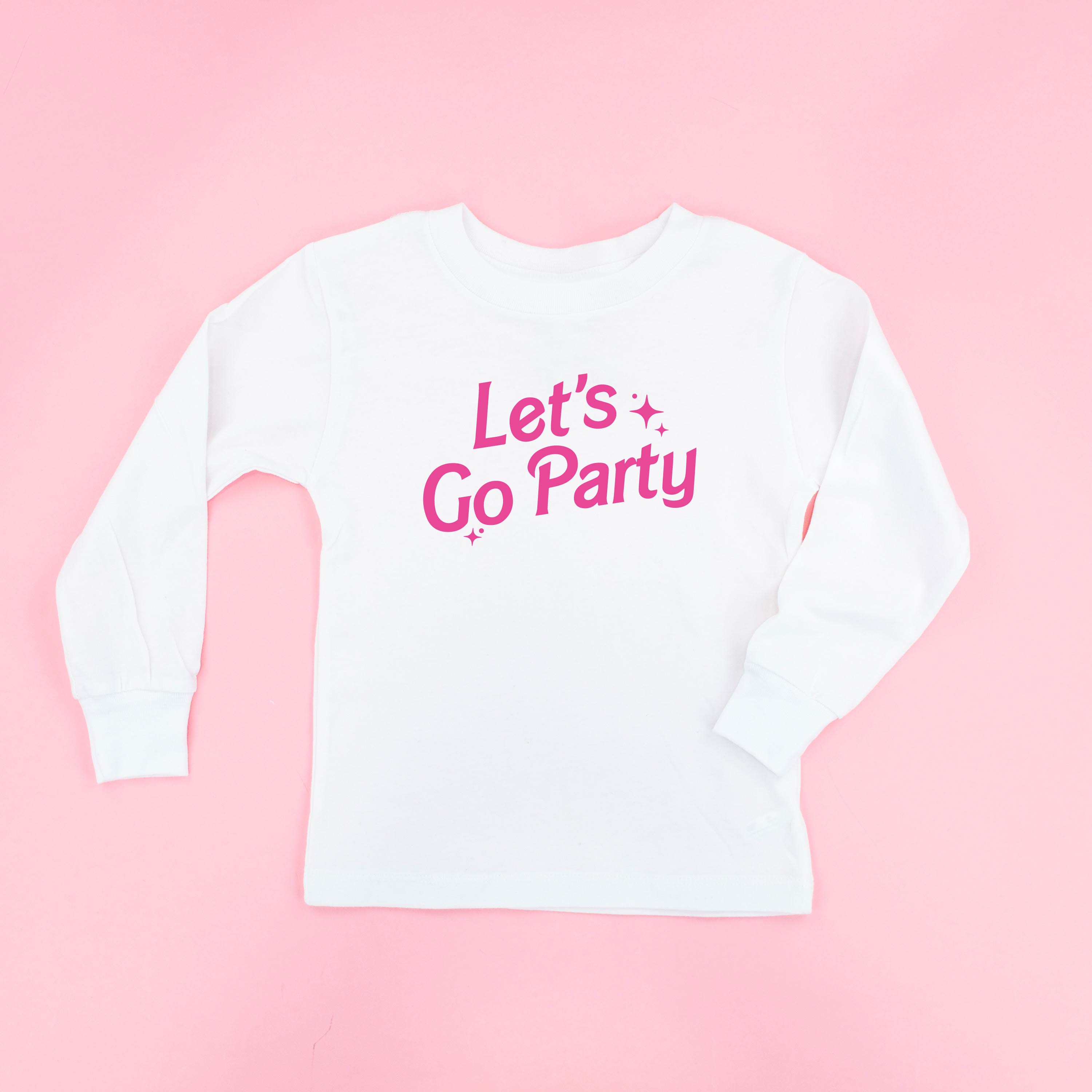 Let's Go Party (Barbie Party) - Long Sleeve Child Shirt Little Mama Shirt Shop