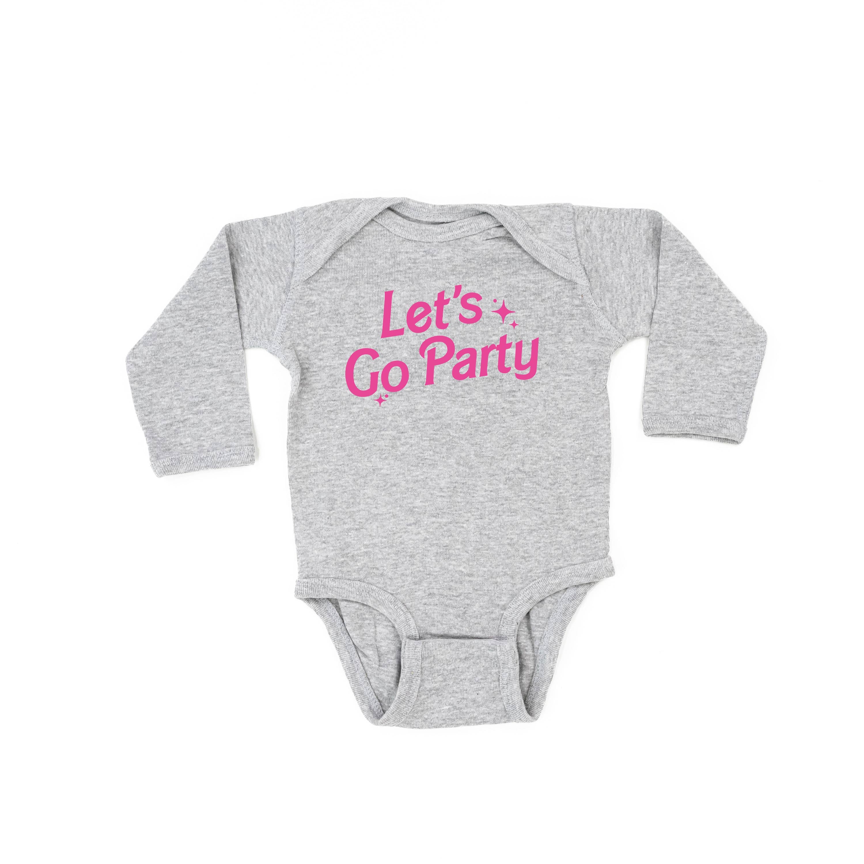 Let's Go Party (Barbie Party) - Long Sleeve Child Shirt Little Mama Shirt Shop
