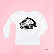 A Lovely Cheese Pizza Just For Me - Child LONG SLEEVE Tee Little Mama Shirt Shop
