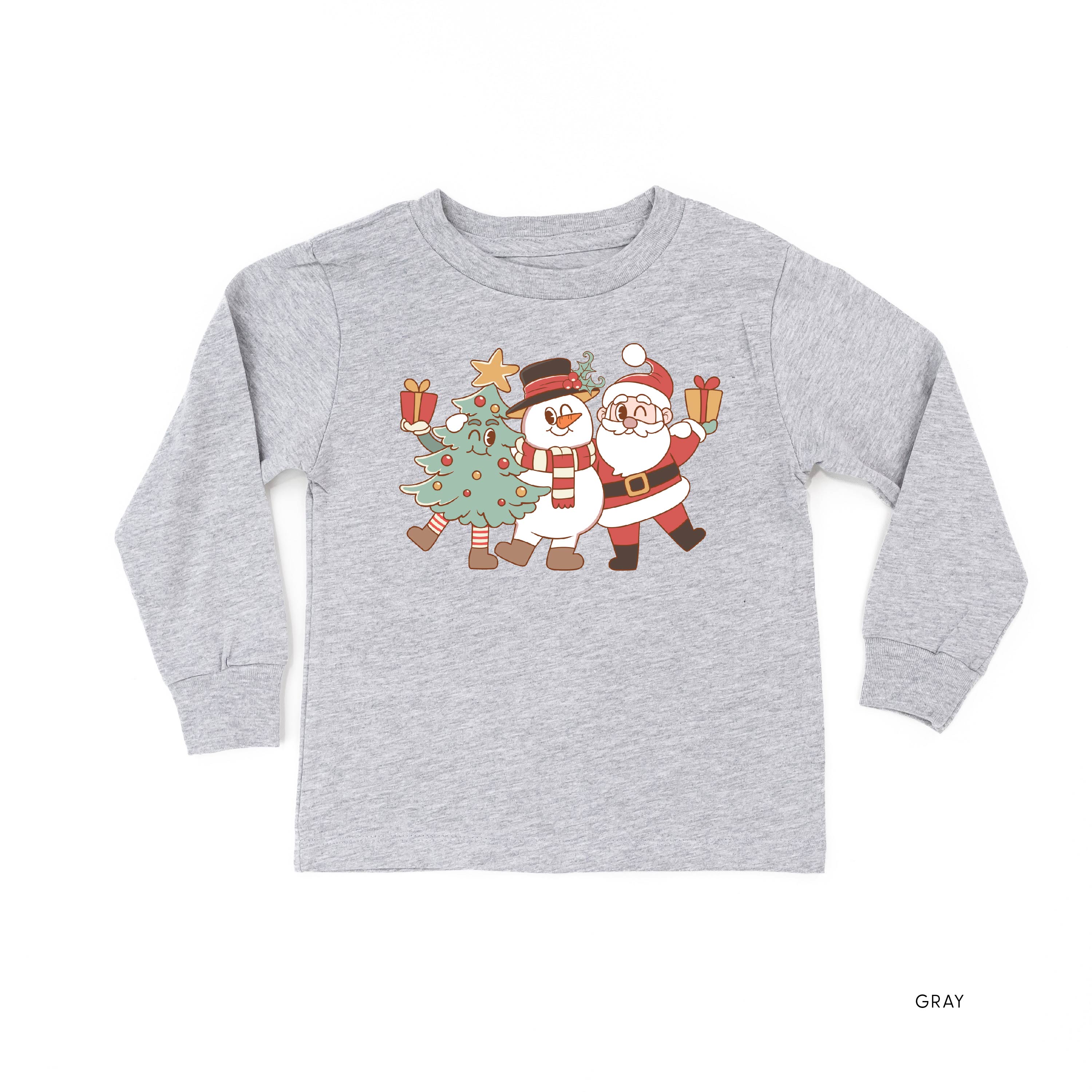 Christmas Pals - Child LONG SLEEVE Tee Little Mama Shirt Shop