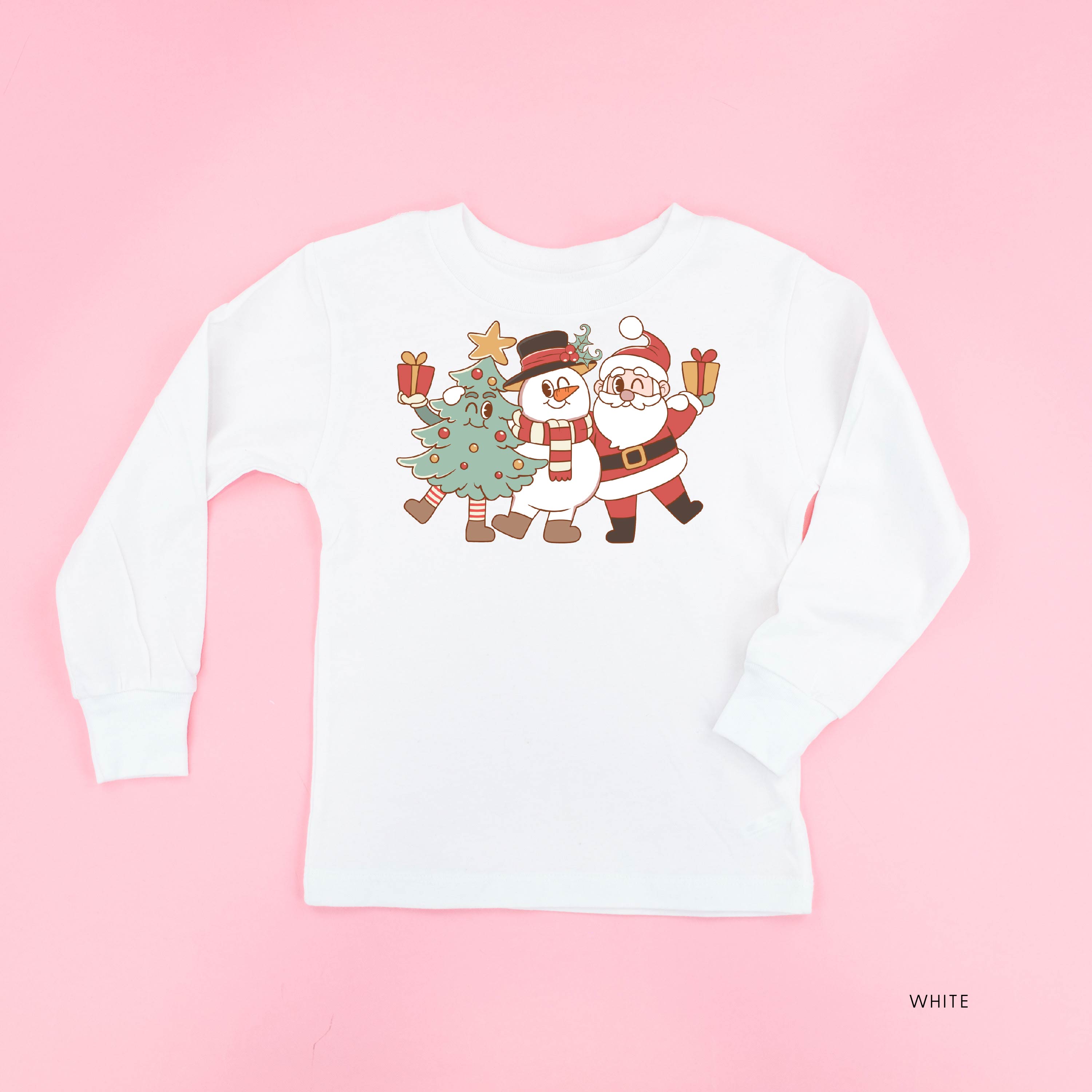 Christmas Pals - Child LONG SLEEVE Tee Little Mama Shirt Shop