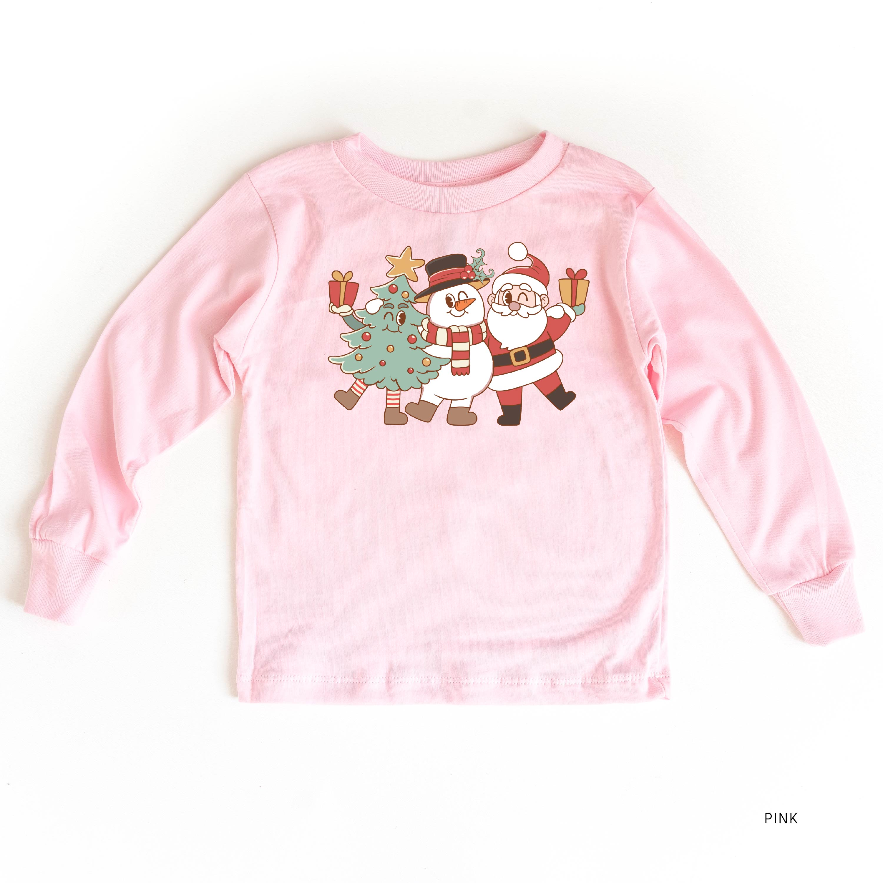 Christmas Pals - Child LONG SLEEVE Tee Little Mama Shirt Shop