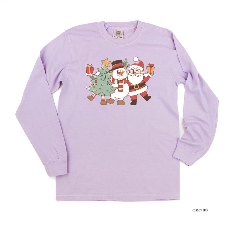 Christmas Pals - LONG SLEEVE Comfort Colors Tee