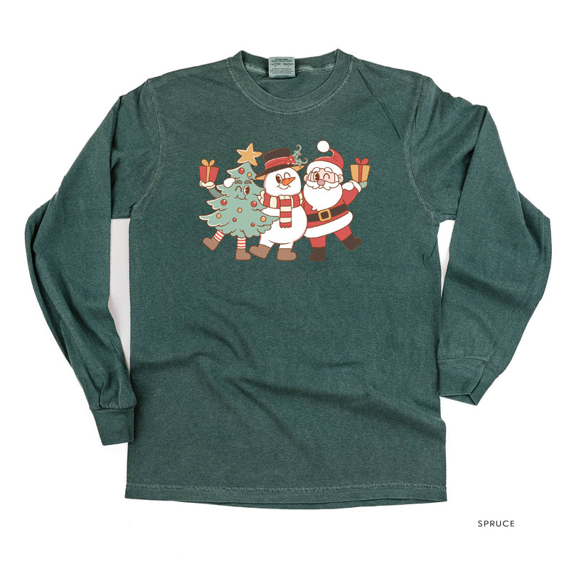 Christmas Pals - LONG SLEEVE Comfort Colors Tee