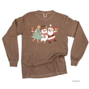 Christmas Pals - LONG SLEEVE Comfort Colors Tee Little Mama Shirt Shop