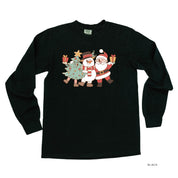 Christmas Pals - LONG SLEEVE Comfort Colors Tee Little Mama Shirt Shop
