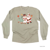 Christmas Pals - LONG SLEEVE Comfort Colors Tee Little Mama Shirt Shop