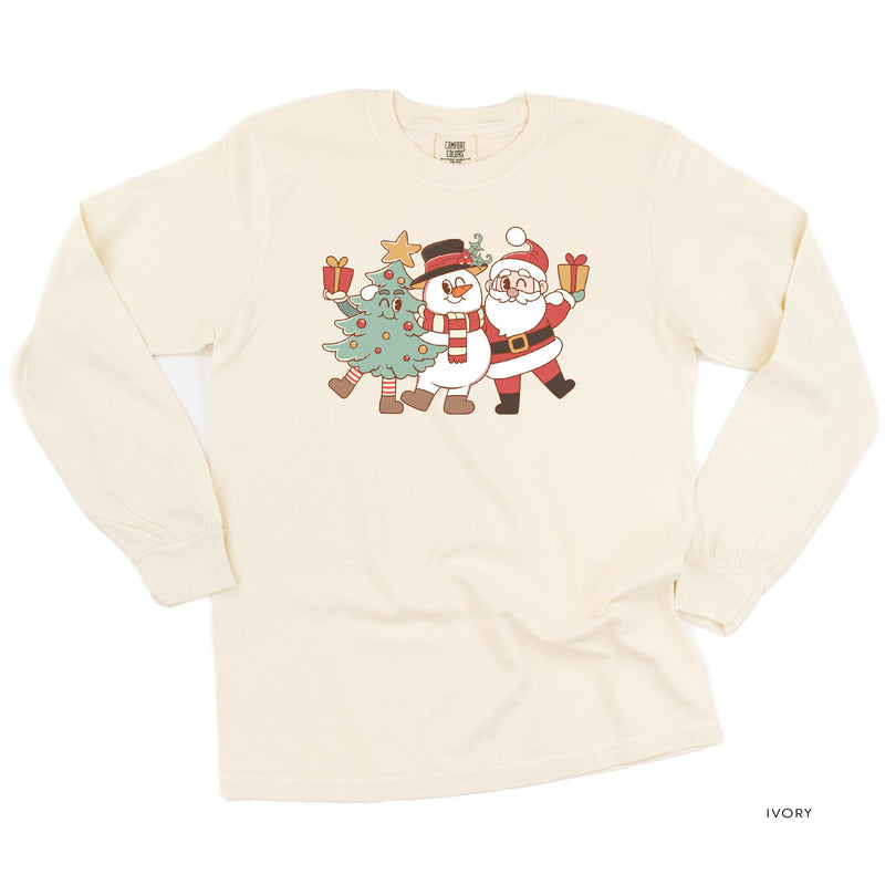 Christmas Pals - LONG SLEEVE Comfort Colors Tee