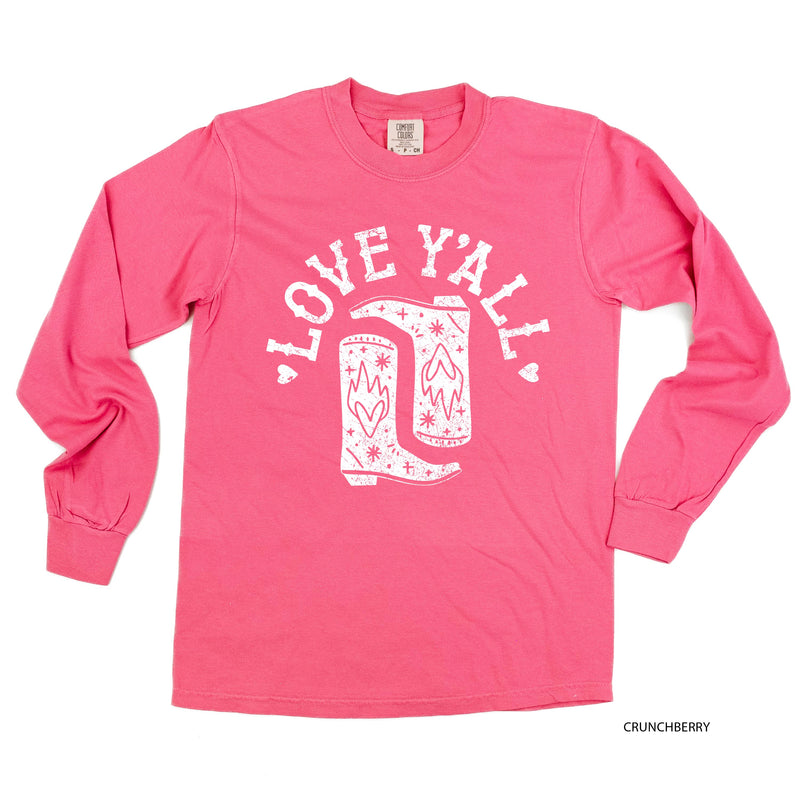 Love Y'all - LONG SLEEVE Comfort Colors Tee