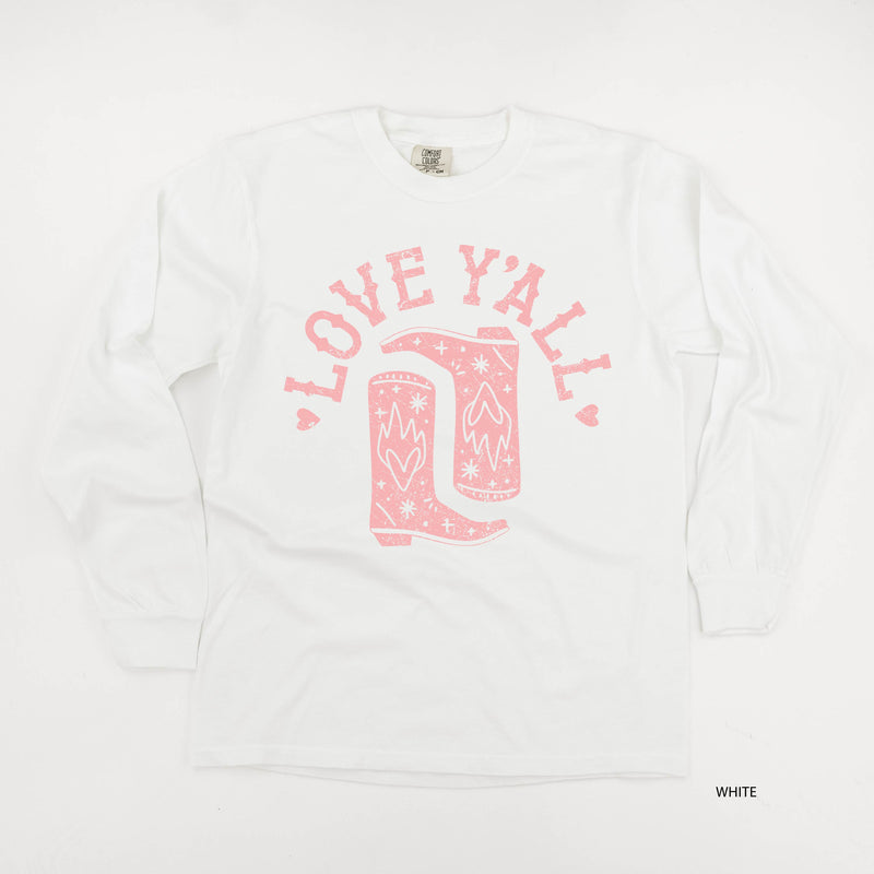 Love Y'all - LONG SLEEVE Comfort Colors Tee