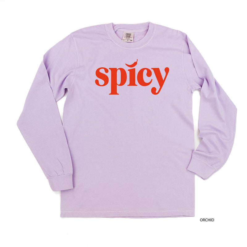 Spicy - LONG SLEEVE Comfort Colors Tee