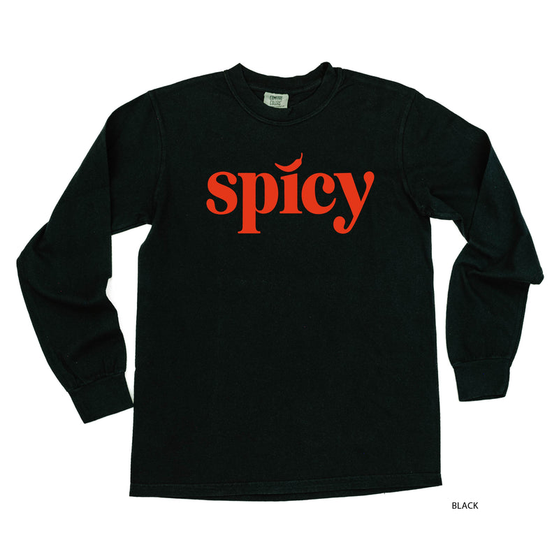 Spicy - LONG SLEEVE Comfort Colors Tee