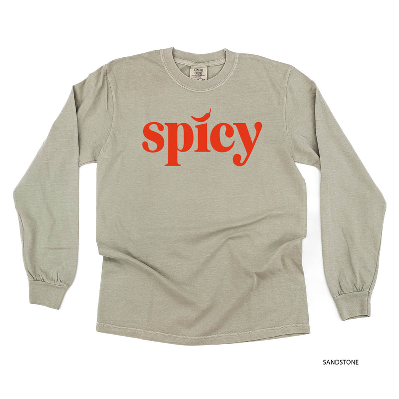 Spicy - LONG SLEEVE Comfort Colors Tee