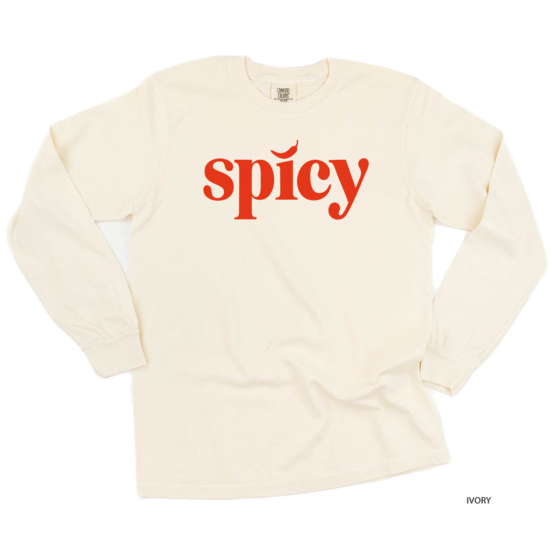 Spicy - LONG SLEEVE Comfort Colors Tee