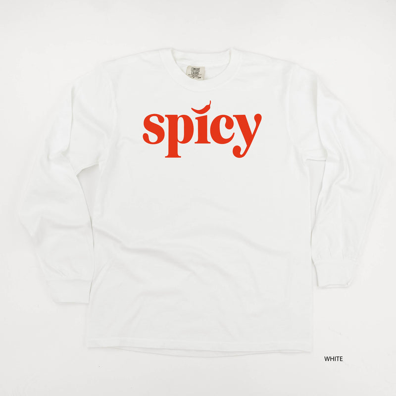 Spicy - LONG SLEEVE Comfort Colors Tee