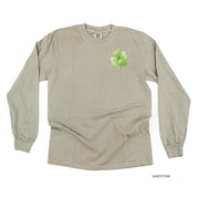 Watercolor Lucky You (pf&b) - LONG SLEEVE Comfort Colors Tee Little Mama Shirt Shop