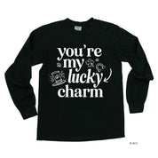 You're My Lucky Charm - LONG SLEEVE Comfort Colors Tee Little Mama Shirt Shop