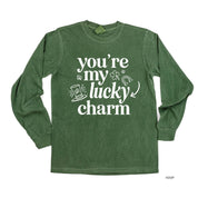 You're My Lucky Charm - LONG SLEEVE Comfort Colors Tee Little Mama Shirt Shop