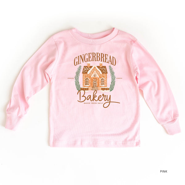 Gingerbread Bakery - Child LONG SLEEVE Tee