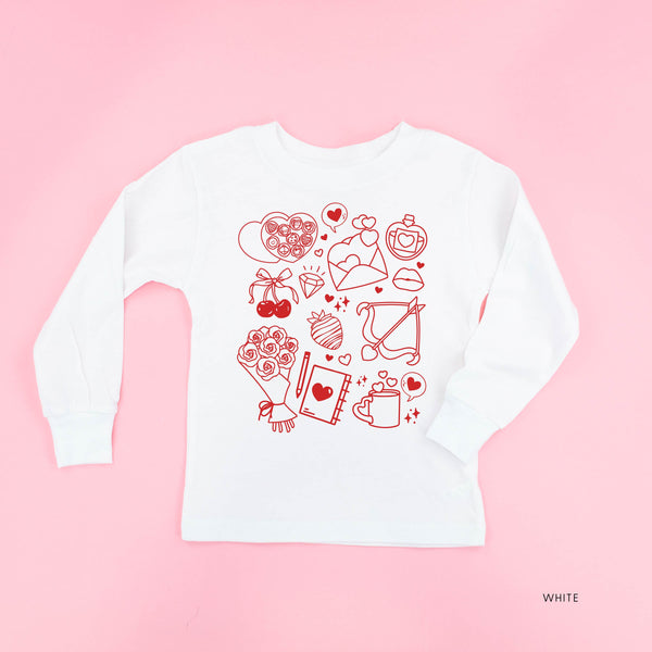 Romantic Collage - Child LONG SLEEVE Tee