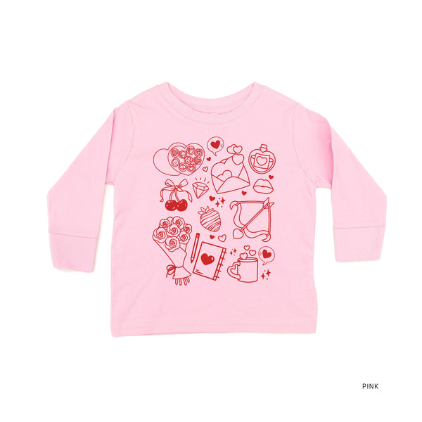 Romantic Collage - Child LONG SLEEVE Tee