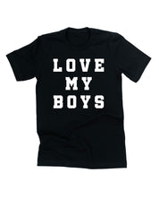 Love My Boys - (Plural) - Unisex Tee Little Mama Shirt Shop