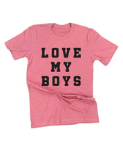 Love My Boys - (Plural) - Unisex Tee Little Mama Shirt Shop
