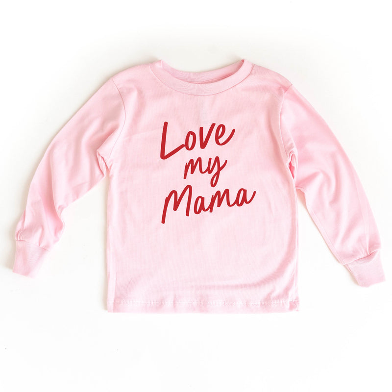 love_my_mama_long_sleeve_pink_tees_little_mama_shirt_shop