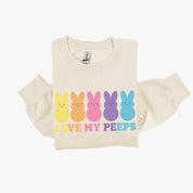 Love My Peeps - Neon - BASIC Fleece Little Mama Shirt Shop LLC