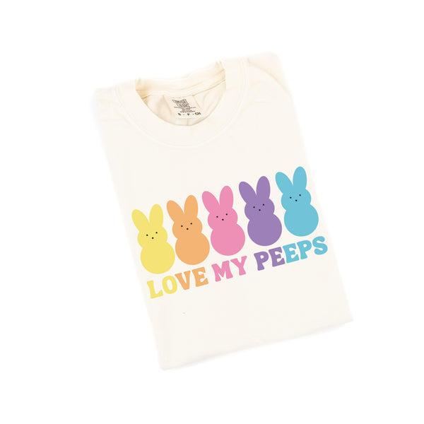 Love My Peeps - NEON - SHORT SLEEVE COMFORT COLORS TEE