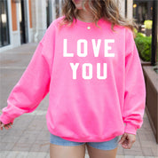Love You - BASIC Fleece Little Mama Shirt Shop LLC